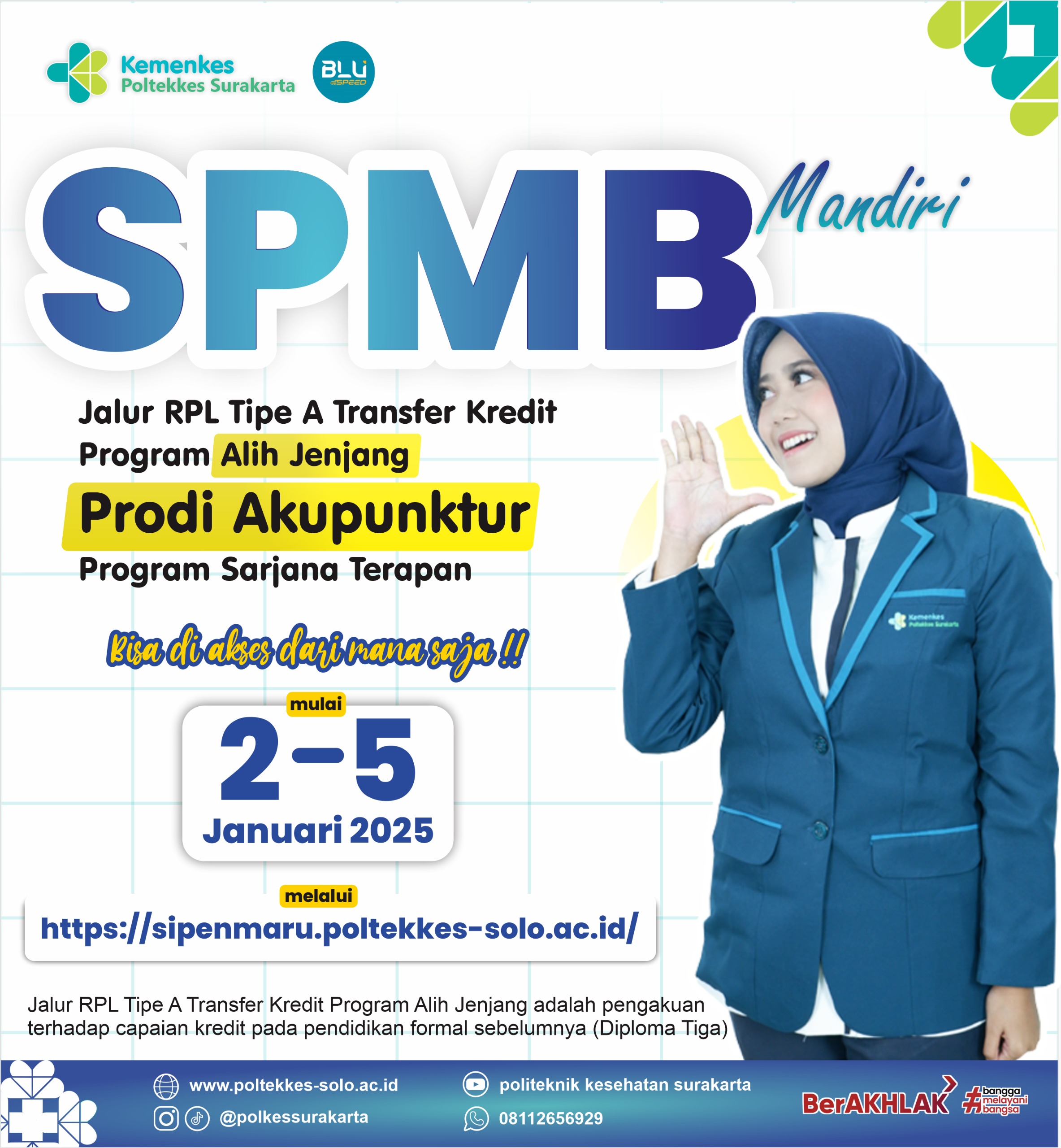 SPMB Mandiri Program Alih Jenjang Akupunktur